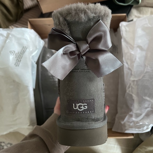 UGG Shoes - Mini Bailey Bow Glimmer Ugg